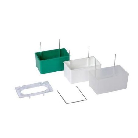 VOEDERBAKJE MET VERVANGBARE BEVESTIGINGSDRAAD VOEDERBAKJE MET VERVANGBARE BEVESTIGINGSDRAAD