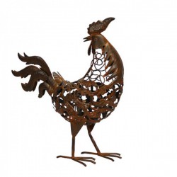 Rusty metal Rooster Primus