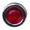 Indicatielampje ø20mm LED rood, voor gat ø10mm, incl. 18cm kabel