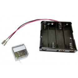 Batterijhouder met kabel + aansluitingen voor AXT hokopeners