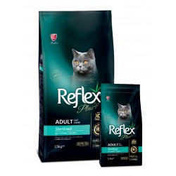 REFLEX PLUS ADULT CAT FOOD STERILISED CHICKEN 1,5 KG