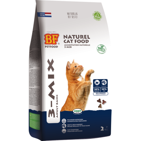 Bio Food Kattenbrokjes 3 mix 2 kg