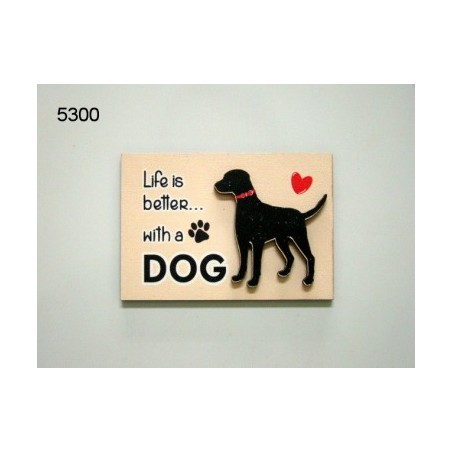 Hond Life is better... Magneet