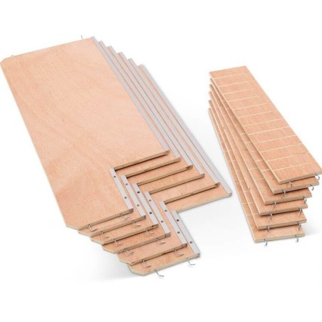 Extra 1 x Plankje en 1 x Ladder voor ROMEO KNAAGDIERKOOI 