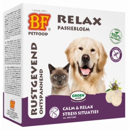 Bio Food Relax tabletten hond/kat 100 st.