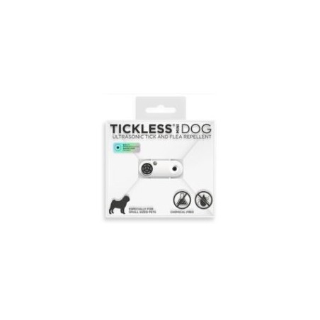 Tickless Mini Dog Wit oplaadbaar