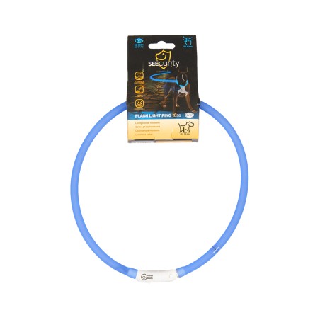 Ring flash licht usb silicon Blauw 35cm