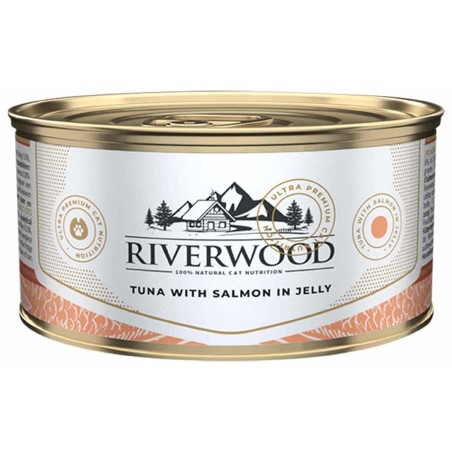 Riverwood Tuna With Salmon in Jelly 85 gram