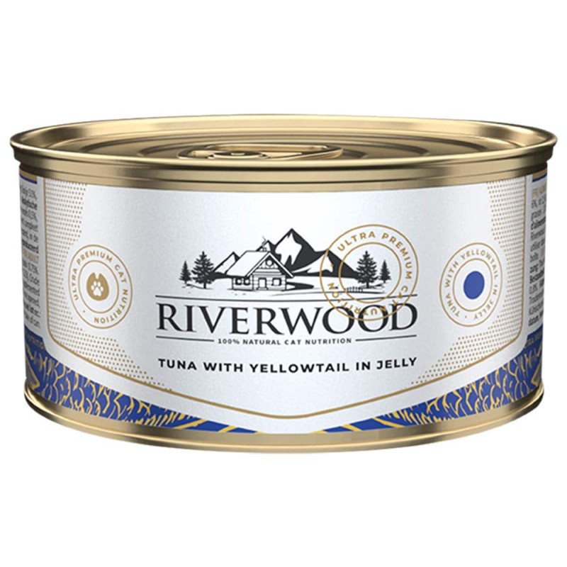 Riverwood Tuna With Yellow Tail in Jelly 85 gram