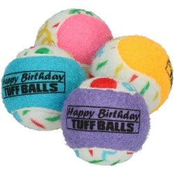 Happy Birthday Tuff Balls Small