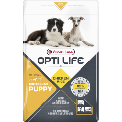 Opti Life Puppy Medium 2,5 kg (Kip)