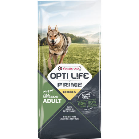 Opti Life Prime Adult Chicken  12,5 kg