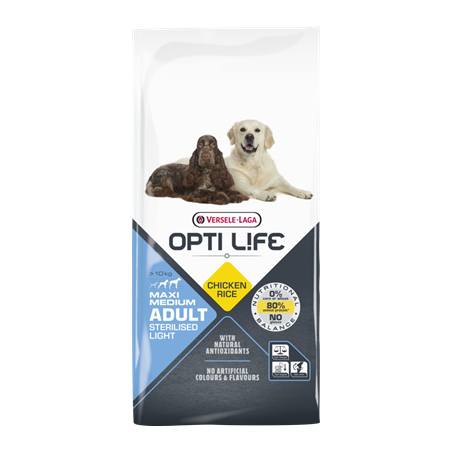 Opti Life Adult Light Medium & Maxi  12,5 kg