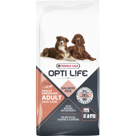 Opti Life Adult Skin Care Medium & Maxi 12,5 kg