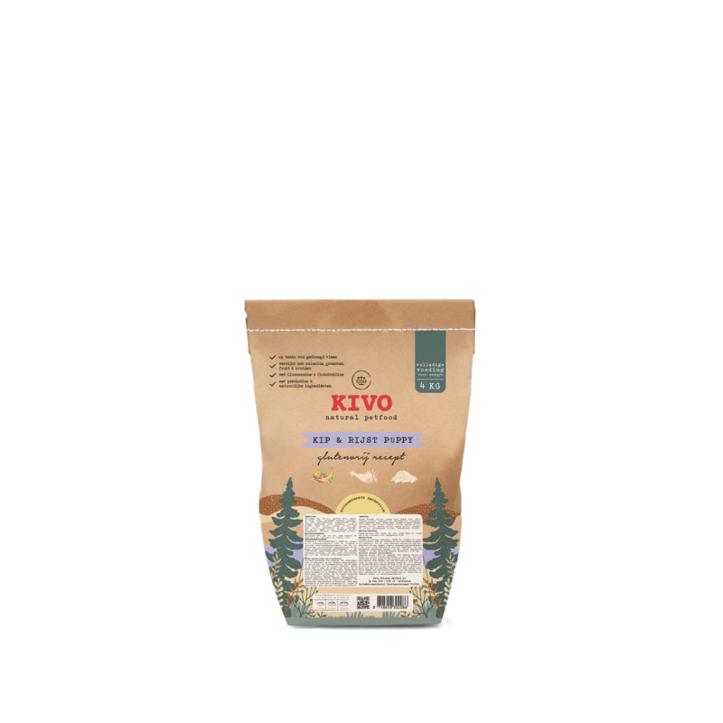 Persbrok Kip-Puppy glutenvrij 4kg