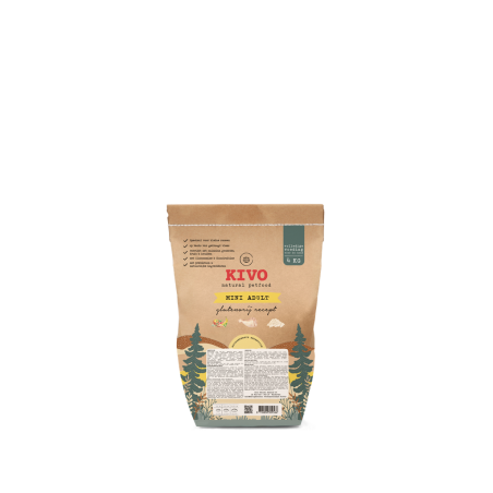 Kivo Persbrok Kip & Rijst kleine rassen glutenvrij 4kg