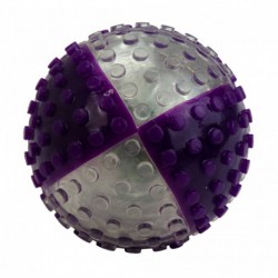 VisionSmart Visi-Ball transparant/paars 6,5cm
